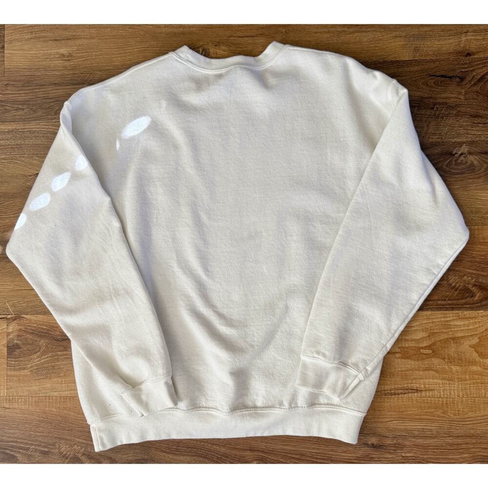 Women Amarillo by Morning Western Cowboy Country Music Crewneck Size Large White - Picture 4 of 8